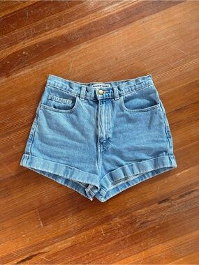 American Apparel Denim Shorts